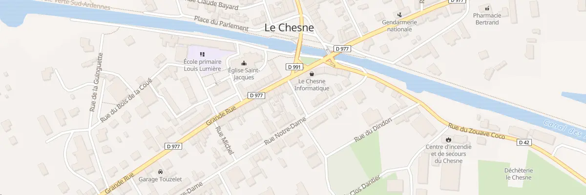 Plan du 7 Grand Rue à Bairon et ses environs