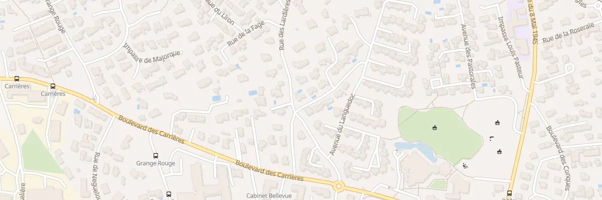 Plan du 18 Rue de l’Esperou aux Angles