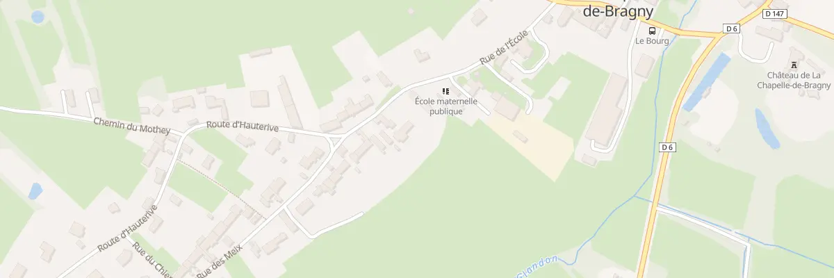 Plan du 19 Rue de l’Ecole à La Chapelle-de-Bragny