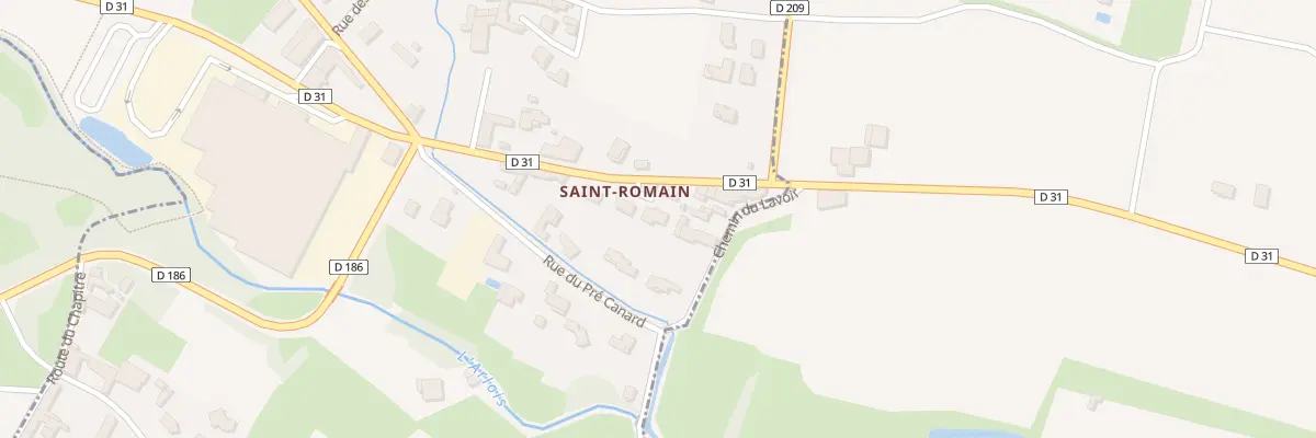 Plan du 154 Rue du Bourgneuf à Chânes