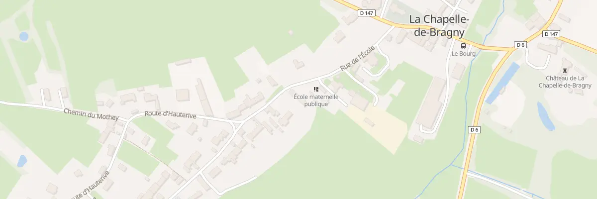 Plan du 15 Rue de l’Ecole à La Chapelle-de-Bragny