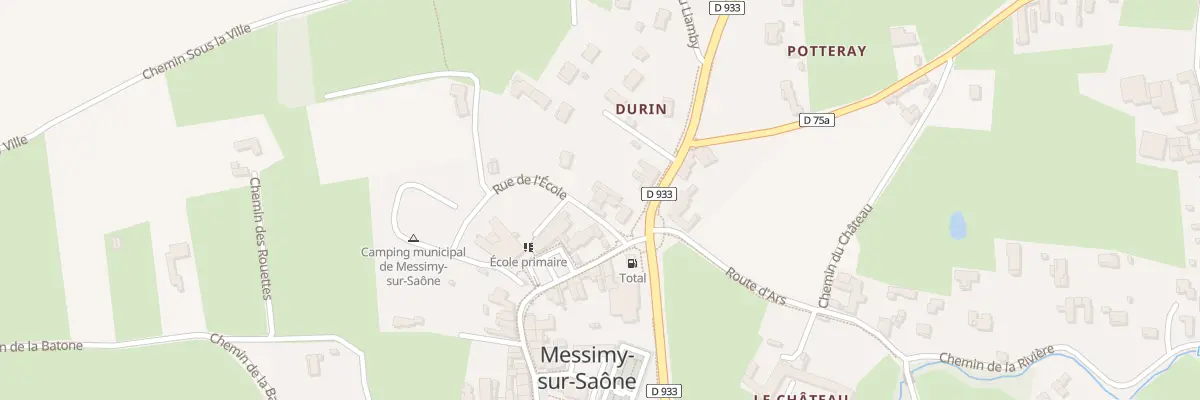 Plan du 8 Rue de l’École à Messimy-sur-Saône