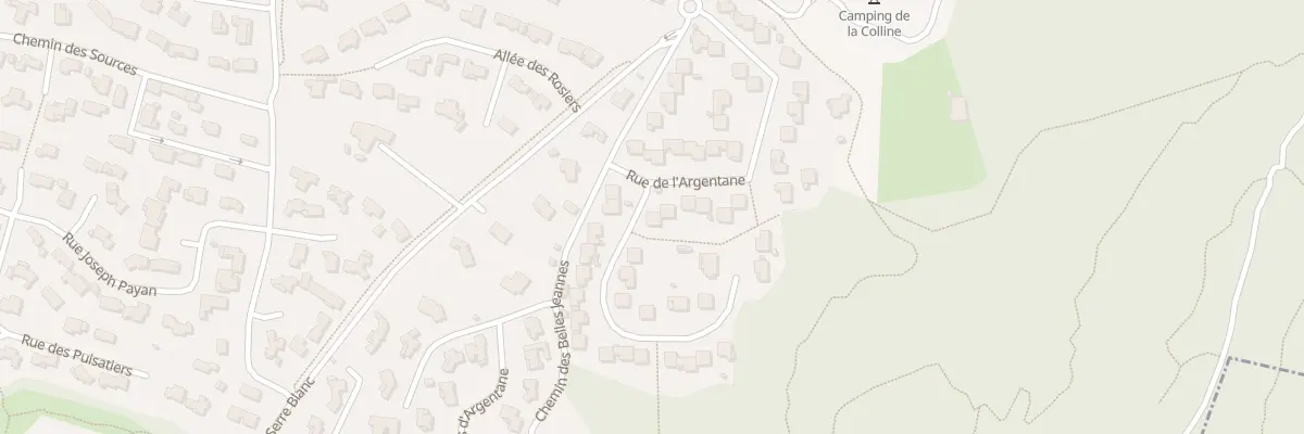 Plan du 257 Rue de l’Argentane à Saint-Paul-Trois-Châteaux