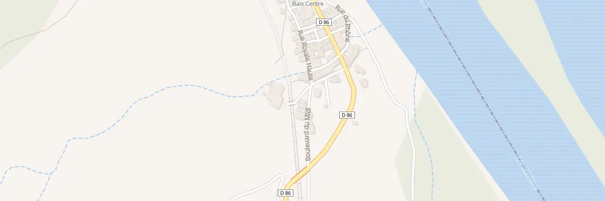 Plan du 31 Che du Moulinage à Baix