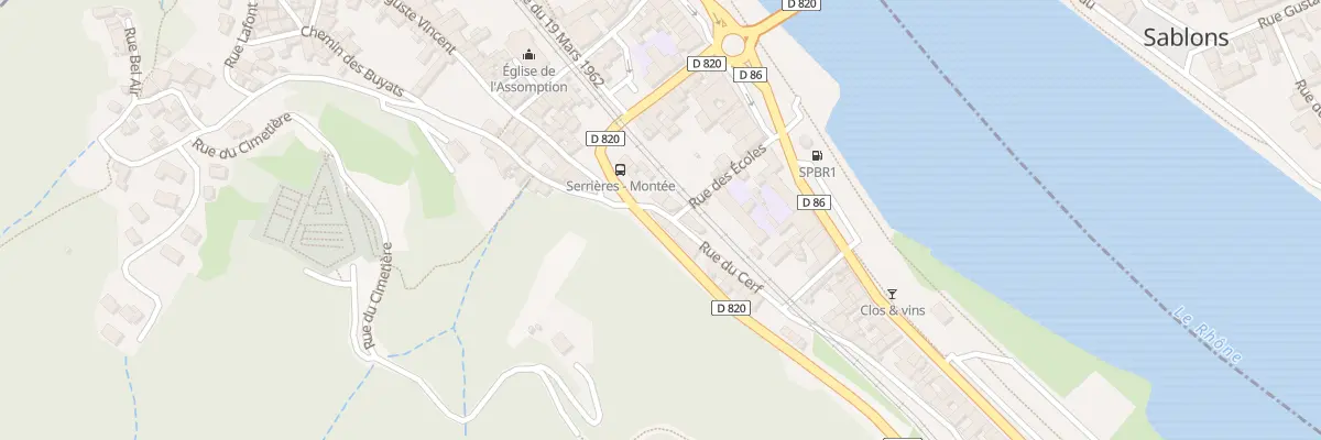 Plan du 183 Rue Michel Gautier à Serrières