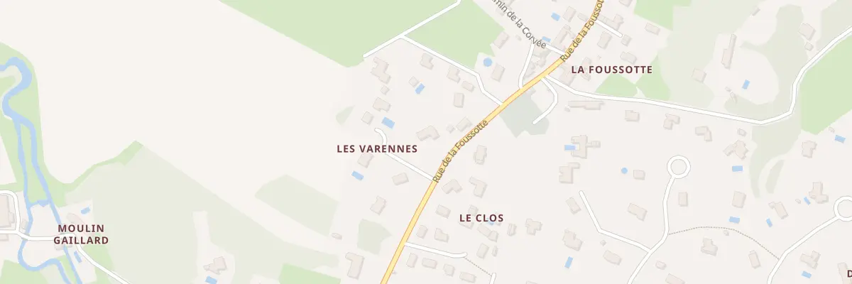 Plan du 17 Rue de la Foussotte à Dracy-le-Fort
