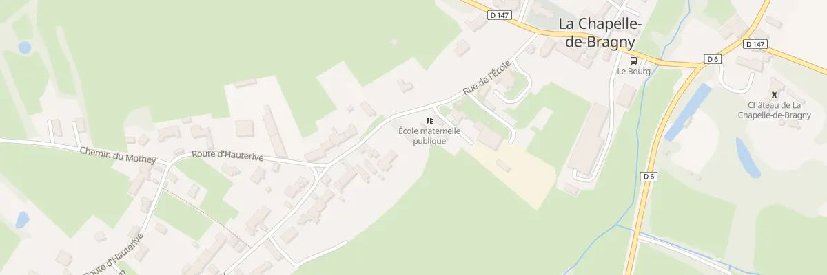 Plan du 15A Rue de l’Ecole à La Chapelle-de-Bragny