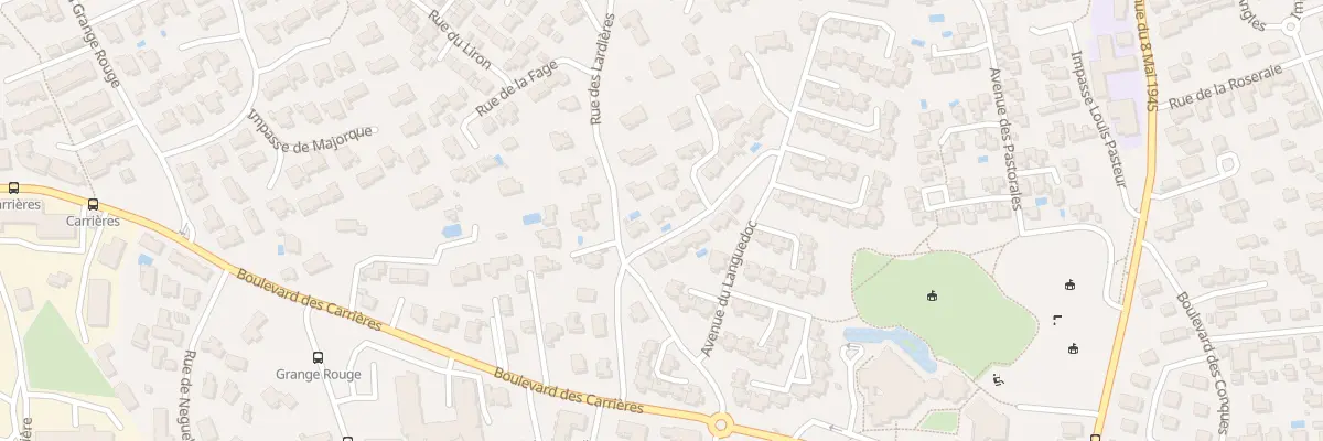 Plan du 16 Rue de l’Esperou aux Angles