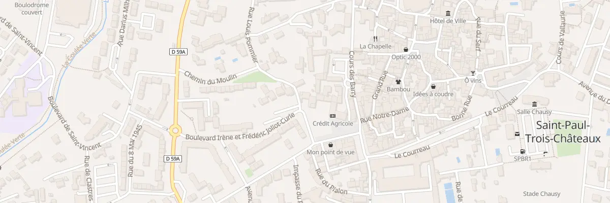 Plan du 15 Pl de la Libération à Saint-Paul-Trois-Châteaux