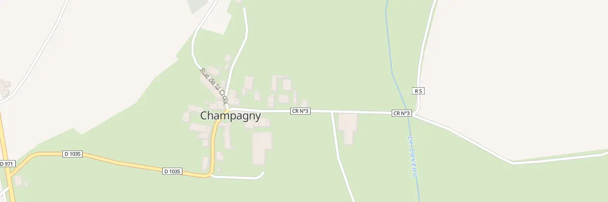 Plan du 5012 Le Village à Champagny