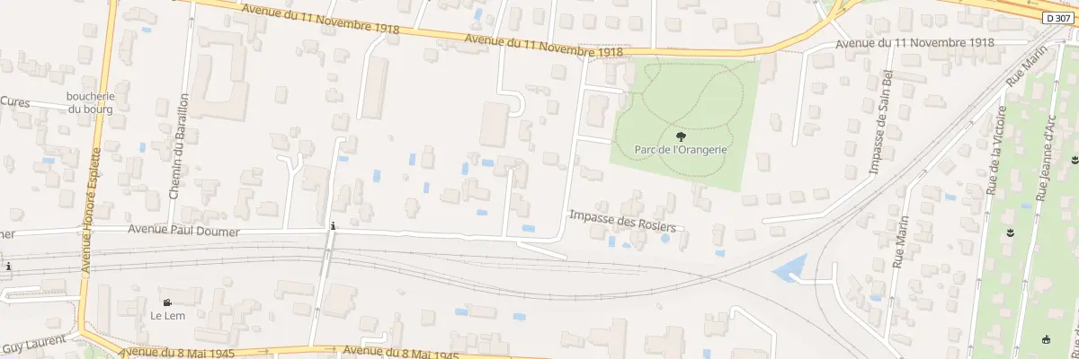 Plan du 10 Rue de Belgique à Tassin-la-Demi-Lune