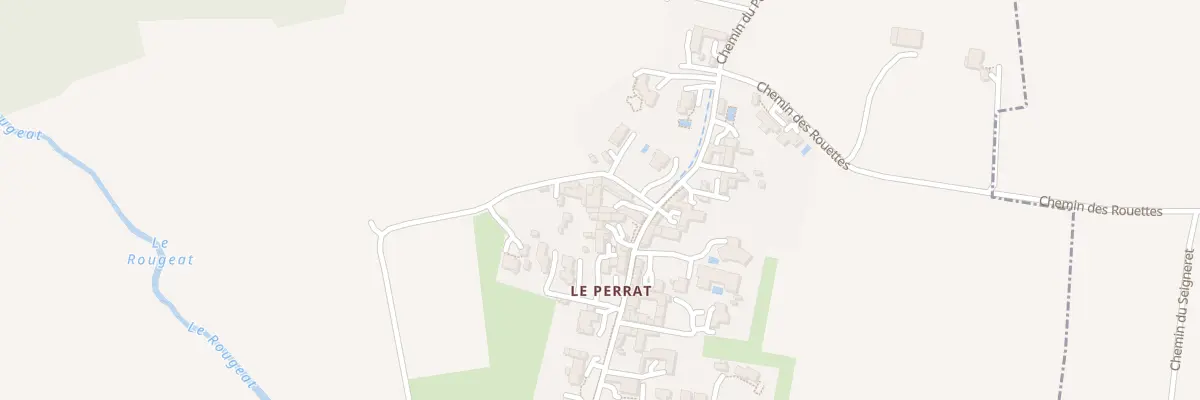 Plan du 487 Che du Perrat à Fareins