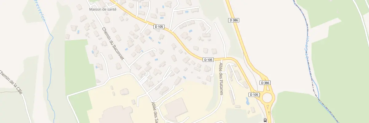 Plan du 888 Mte de Baconnet à Montagny