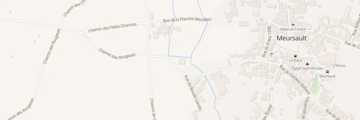Plan du 9001 Rue du Moulin Landin à Meursault