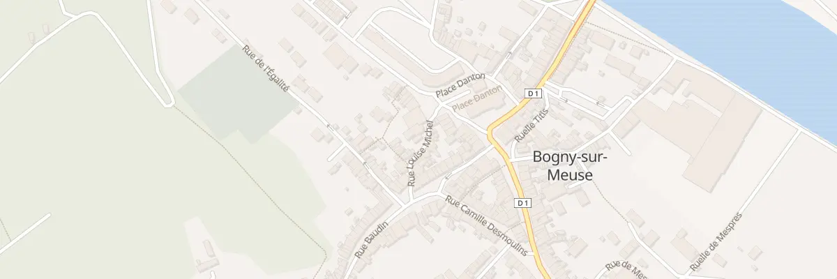 Plan du 4 Rue Louise Michel à Bogny-sur-Meuse