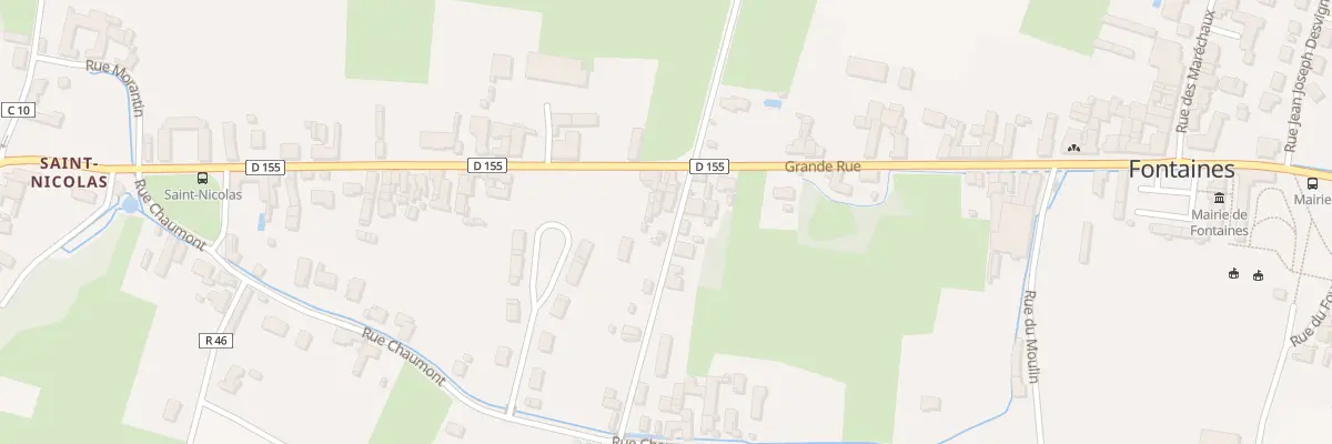 Plan du 6 Rue Republique à Fontaines