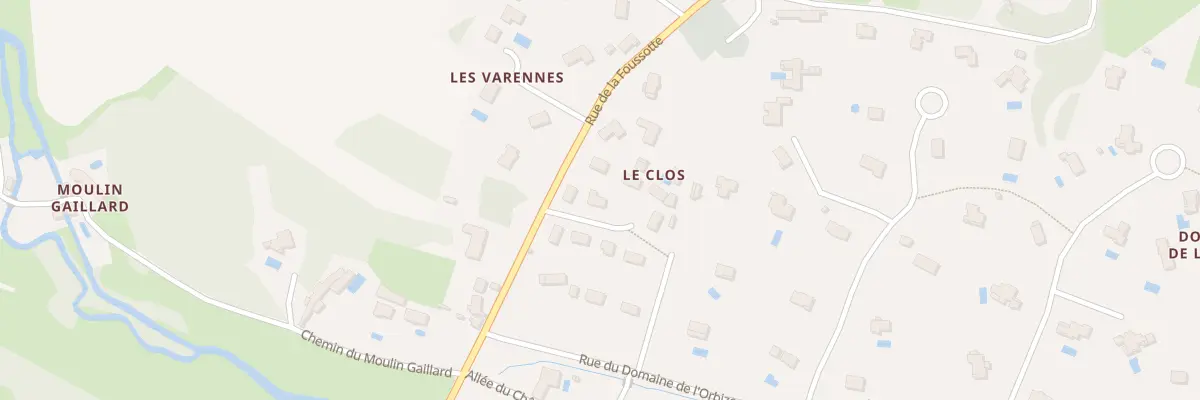 Plan du 3 Lot Le Clos à Dracy-le-Fort
