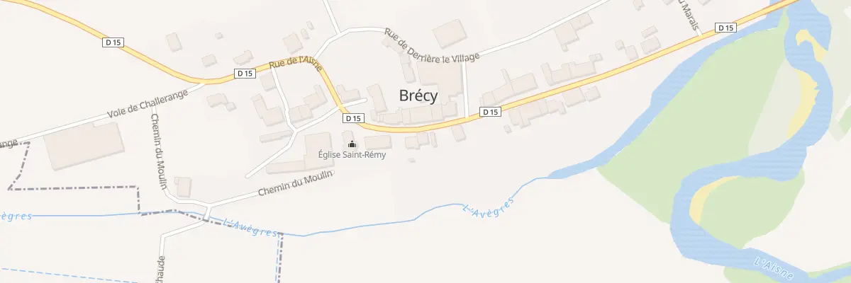 Plan du 21 Rue de l’Aisne à Brécy-Brières