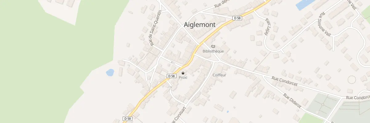 Plan du 1 Rue Victor Hugo à Aiglemont