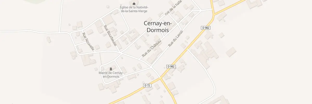 Plan du 5043 Le Village à Cernay-en-Dormois