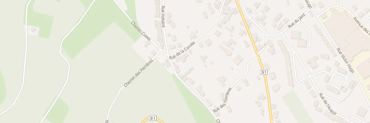 Plan du 27 Rue de la Corvée à Bogny-sur-Meuse