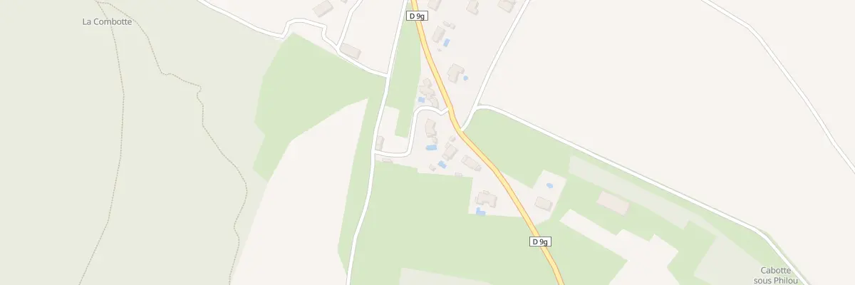 Plan du 30C Rue des Brosses à Agey