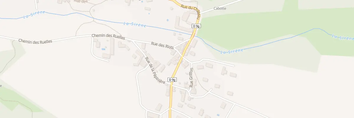 Plan du 10 Rue des Brosses à Agey