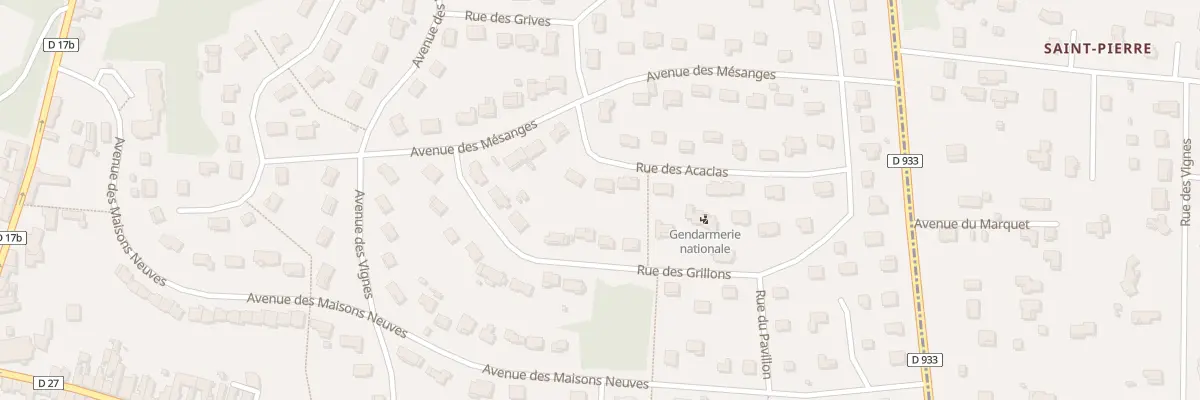 Plan du 54 Rue des Acacias à Montmerle-sur-Saône