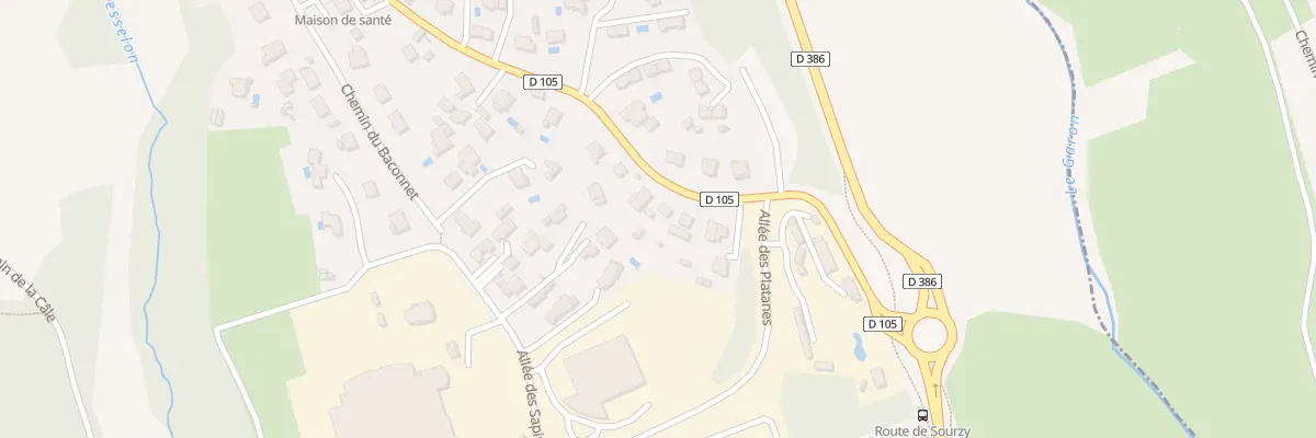 Plan du 932 Mte de Baconnet à Montagny