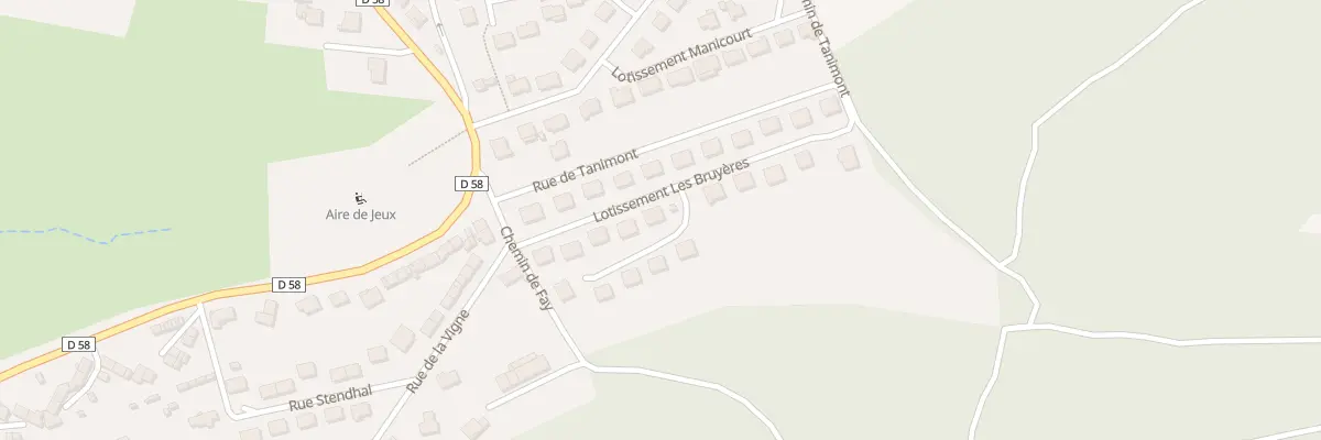 Plan du 6 Lot les Bruyères à Aiglemont