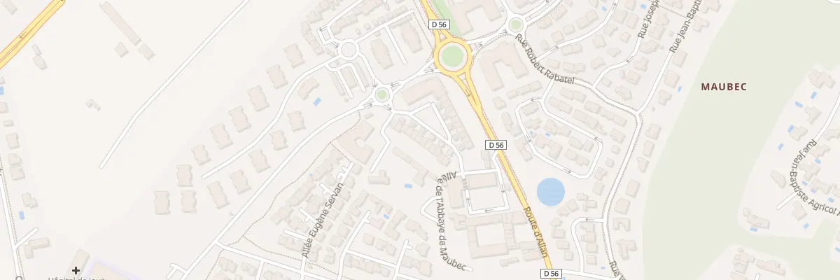 Plan du 12 Rue Maurice-René Simonnet à Montélimar
