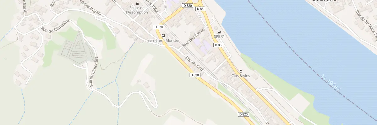 Plan du 5328 Le Village à Serrières