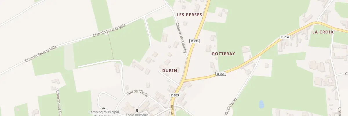 Plan du 672 Rte Departementale 933 à Messimy-sur-Saône