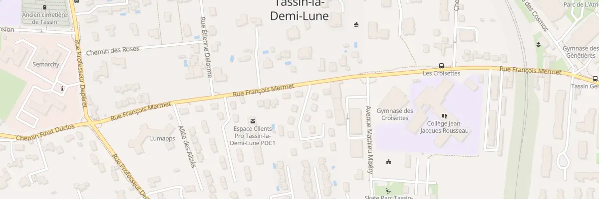 Plan du 51 Rue François Mermet à Tassin-la-Demi-Lune