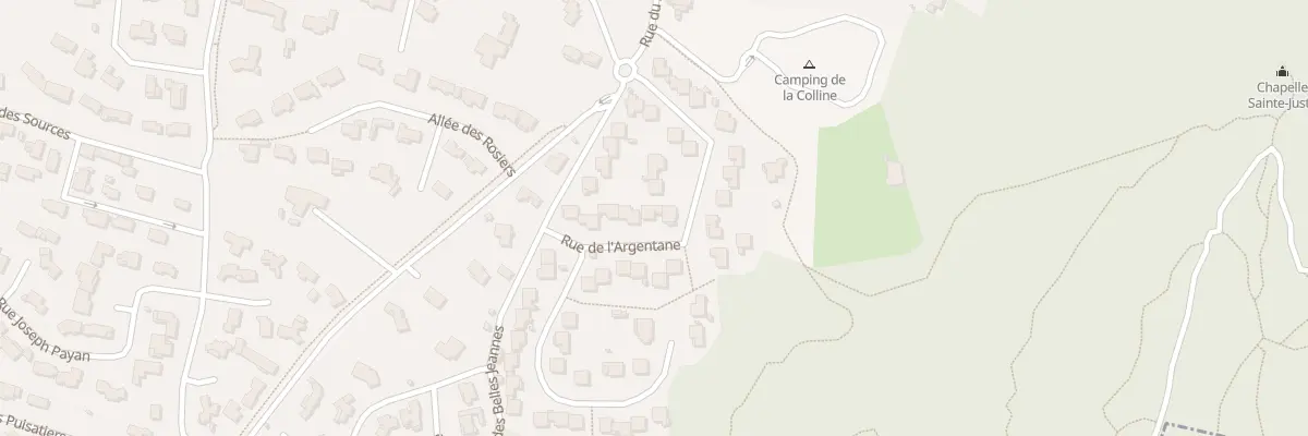 Plan du 196 Rue de l’Argentane à Saint-Paul-Trois-Châteaux