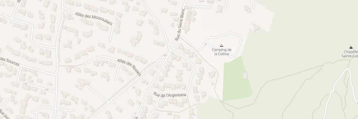 Plan du 20 Rue de l’Argentane à Saint-Paul-Trois-Châteaux