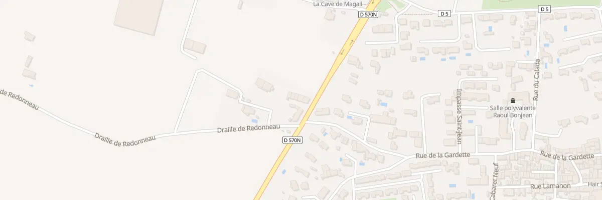 Plan du 343 N 570 Route d’Avignon à Graveson