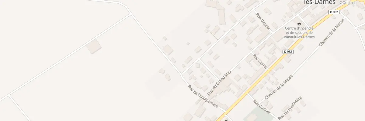 Plan du 16 Rue des Fossés à Vanault-les-Dames