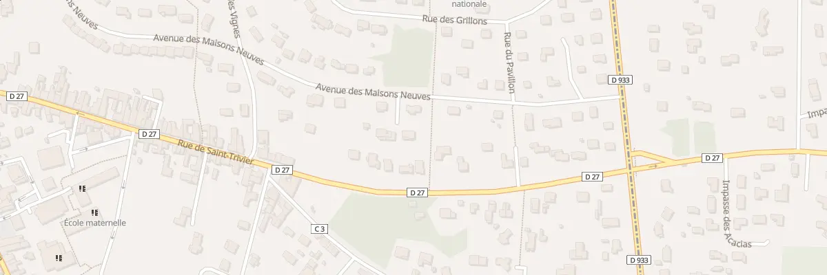 Plan du 31 Imp des Pins à Montmerle-sur-Saône