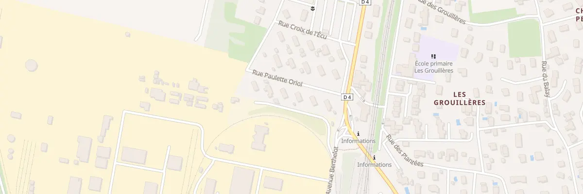 Plan du 11 Rue Croix de l’Ecu à Saint-Clair-du-Rhône