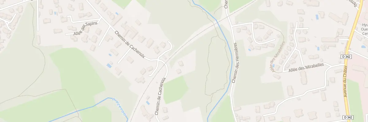 Plan du 18 Che de Cachenoix à Francheville