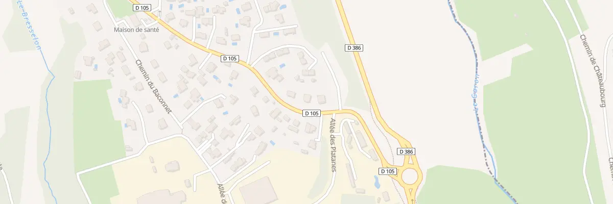 Plan du 947 Mte de Baconnet à Montagny