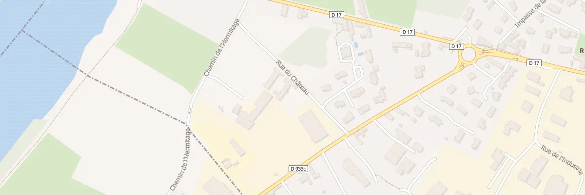 Plan du 5129 Rue du Chateau à Guéreins