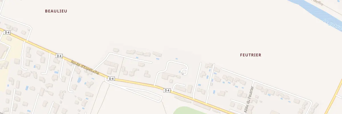 Plan du 7 All Marie Paradis à Montélimar