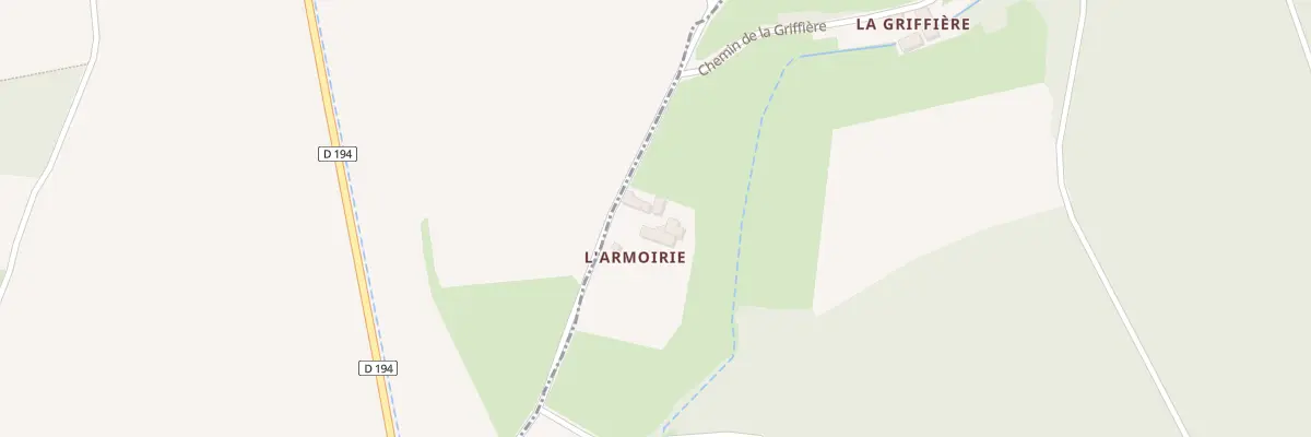 Plan du 314 Che de l’Armoirie à Chevagny-les-Chevrières