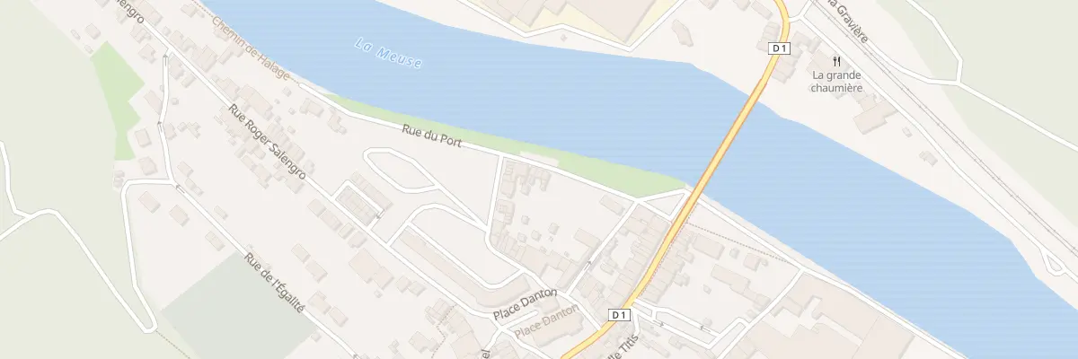 Plan du 7 Rue du Port à Bogny-sur-Meuse