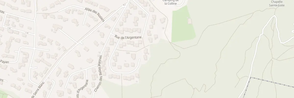 Plan du 490 Rue de l’Argentane à Saint-Paul-Trois-Châteaux