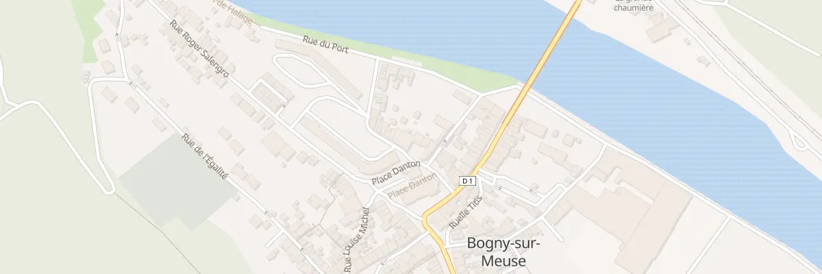 Plan du 2 Rue Christian Tisserand à Bogny-sur-Meuse