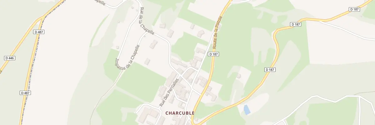 Plan du 5061 Charcuble à Bissy-la-Mâconnaise