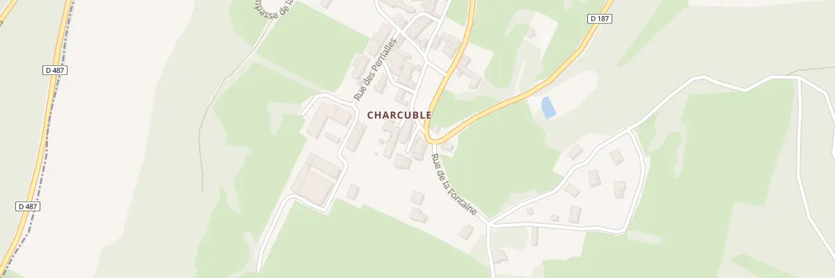 Plan du 5075 Charcuble à Bissy-la-Mâconnaise